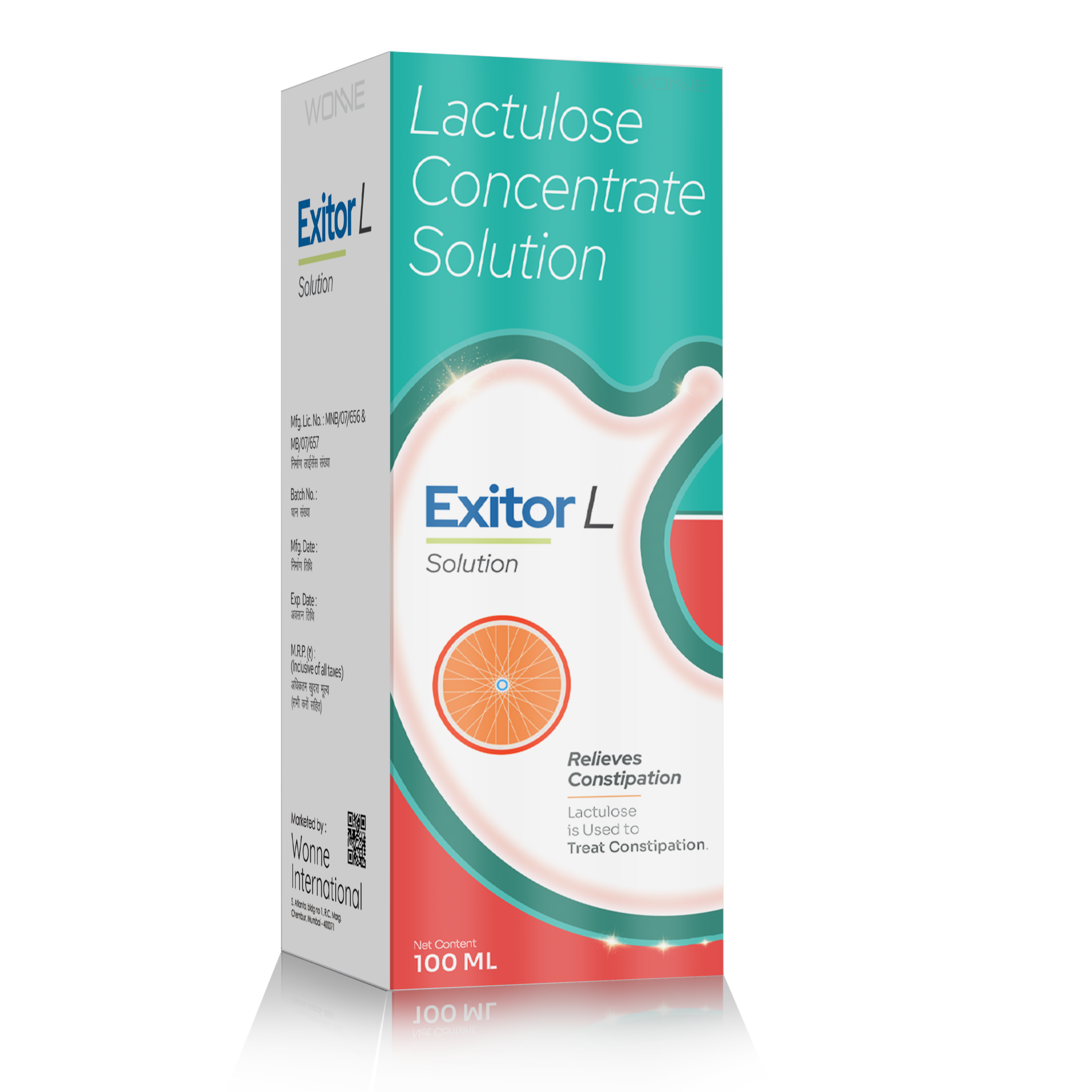Wonne International Exitor L Lactulose Concentrate Solution