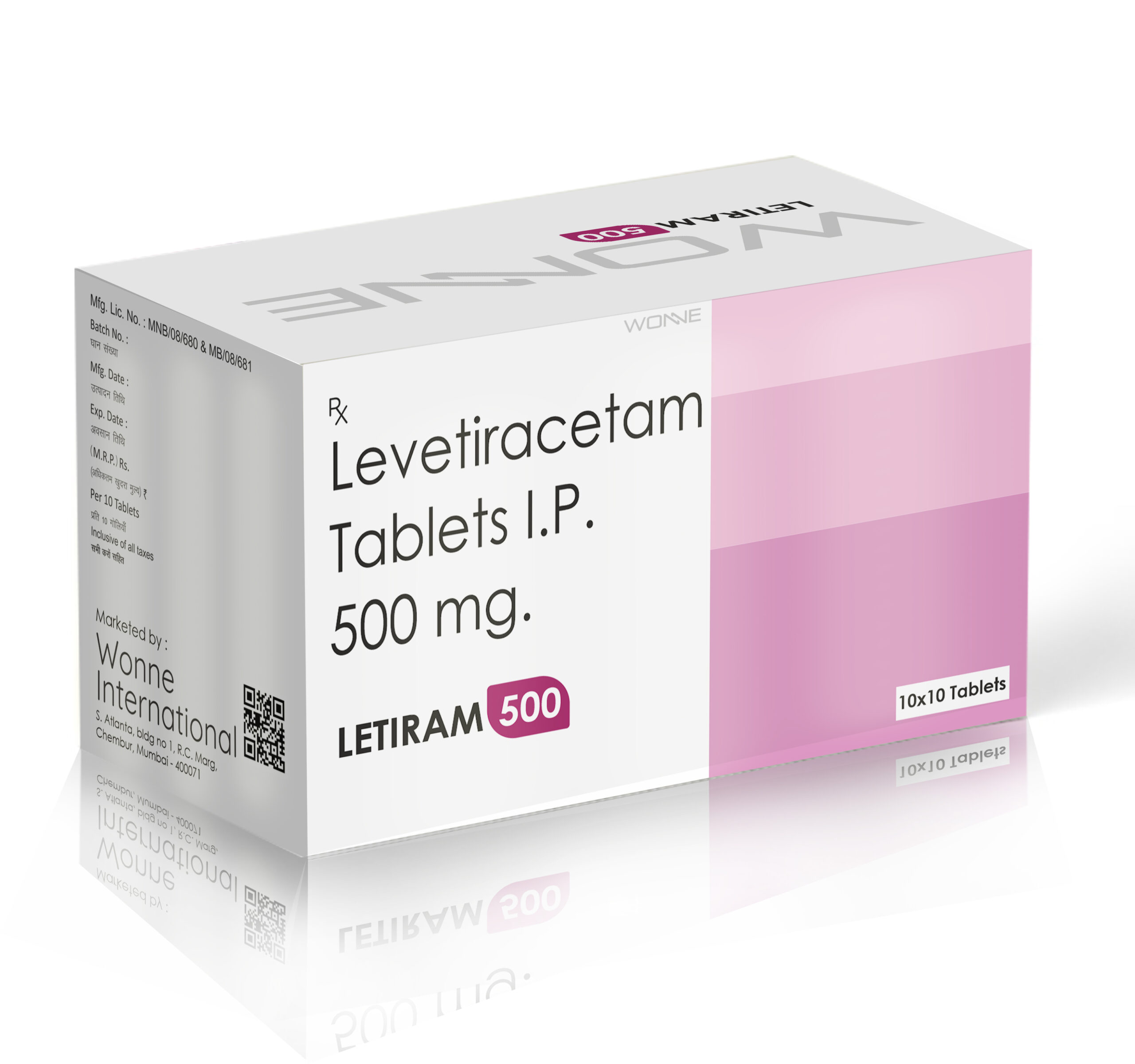 Levetiracetam 500mg Tablets – LETIRAM 500