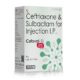 Ceftriaxone 250 mg & Sulbactam 125mg Injection