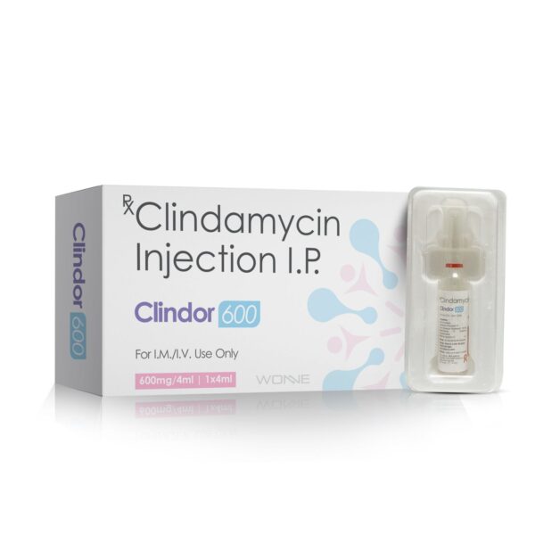 Clindamycin 600mg Injection - Clindor 600 Injection