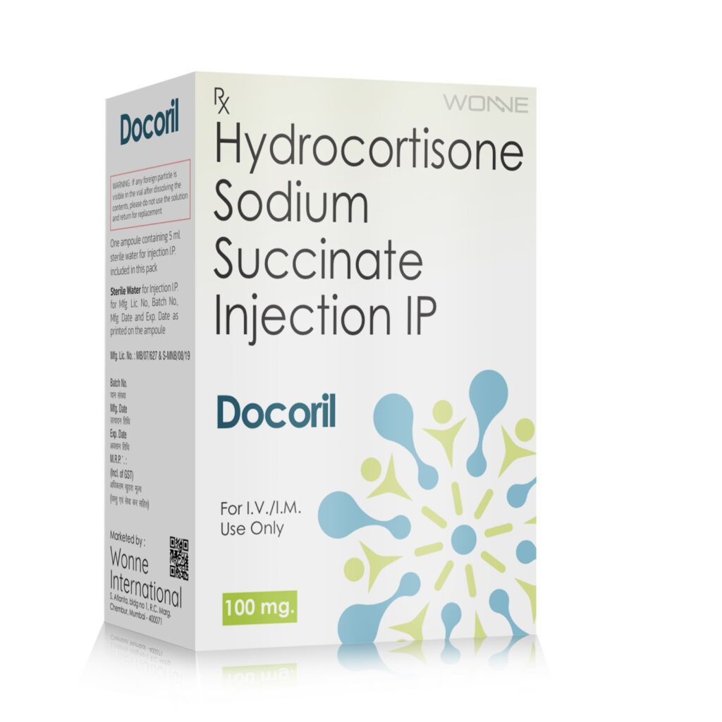 Hydrocortisone Sodium Succinate Injection - Docoril Injection