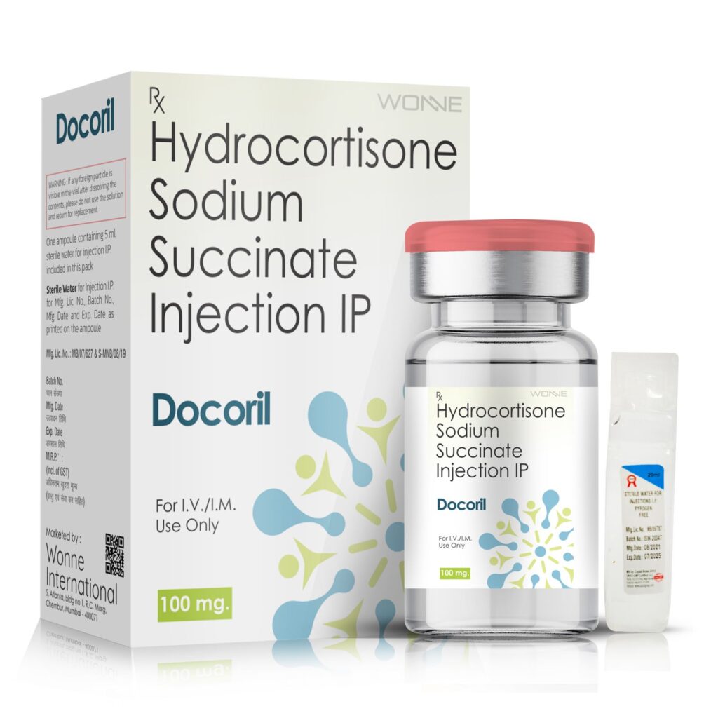 Hydrocortisone Sodium Succinate Injection - Docoril Injection