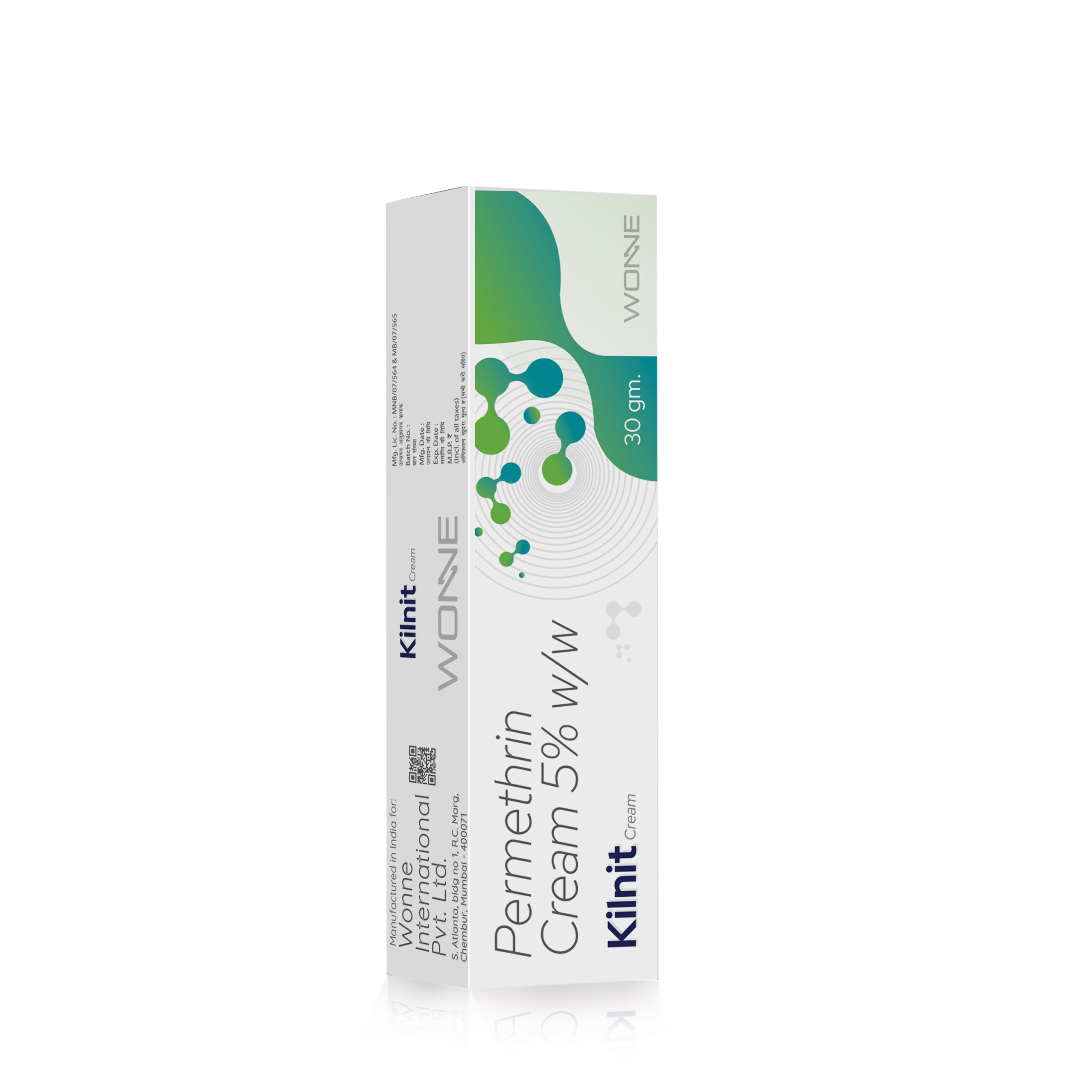 Permethrin Cream 5%w/w - Kilnit Cream - Wonne International