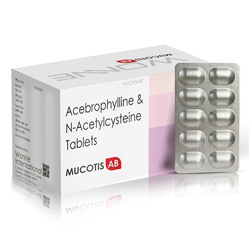Acebrophylline & N Acetylcysteine Tablets – Mucotis AB Tablets