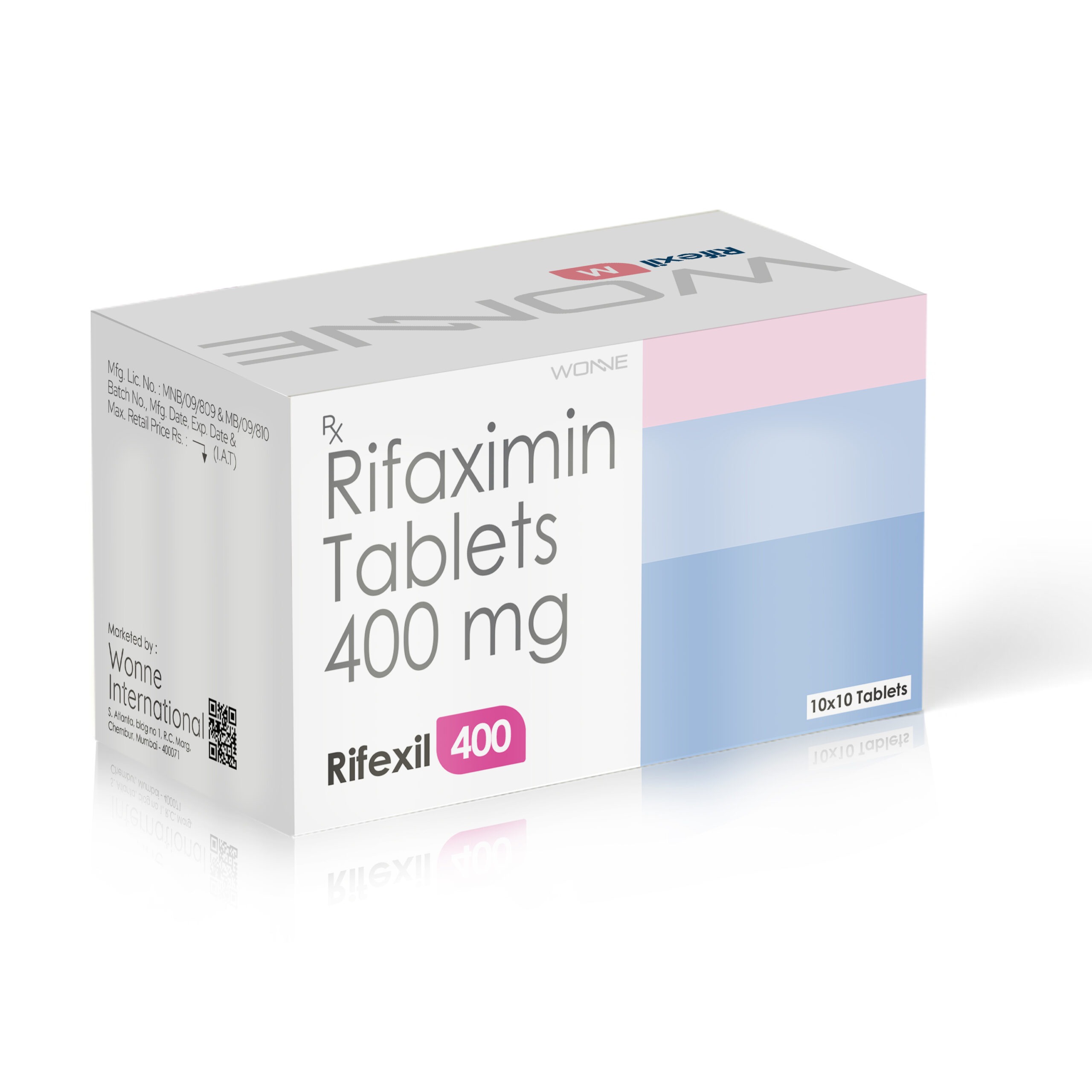 Rifaximin Tablets 400 Mg - Rifexil-400 - Wonne International