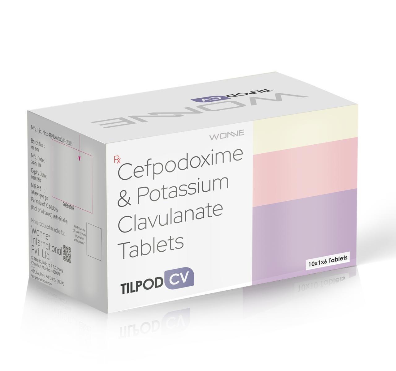 Cefpodoxime & Potassium Clavulanate Tablets