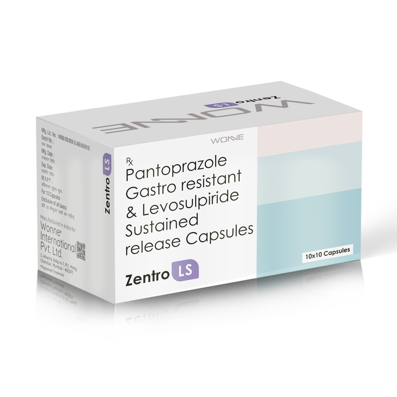 Pantoprazole Gastro Resistant & Levosulpiride Sustained Release Capsules