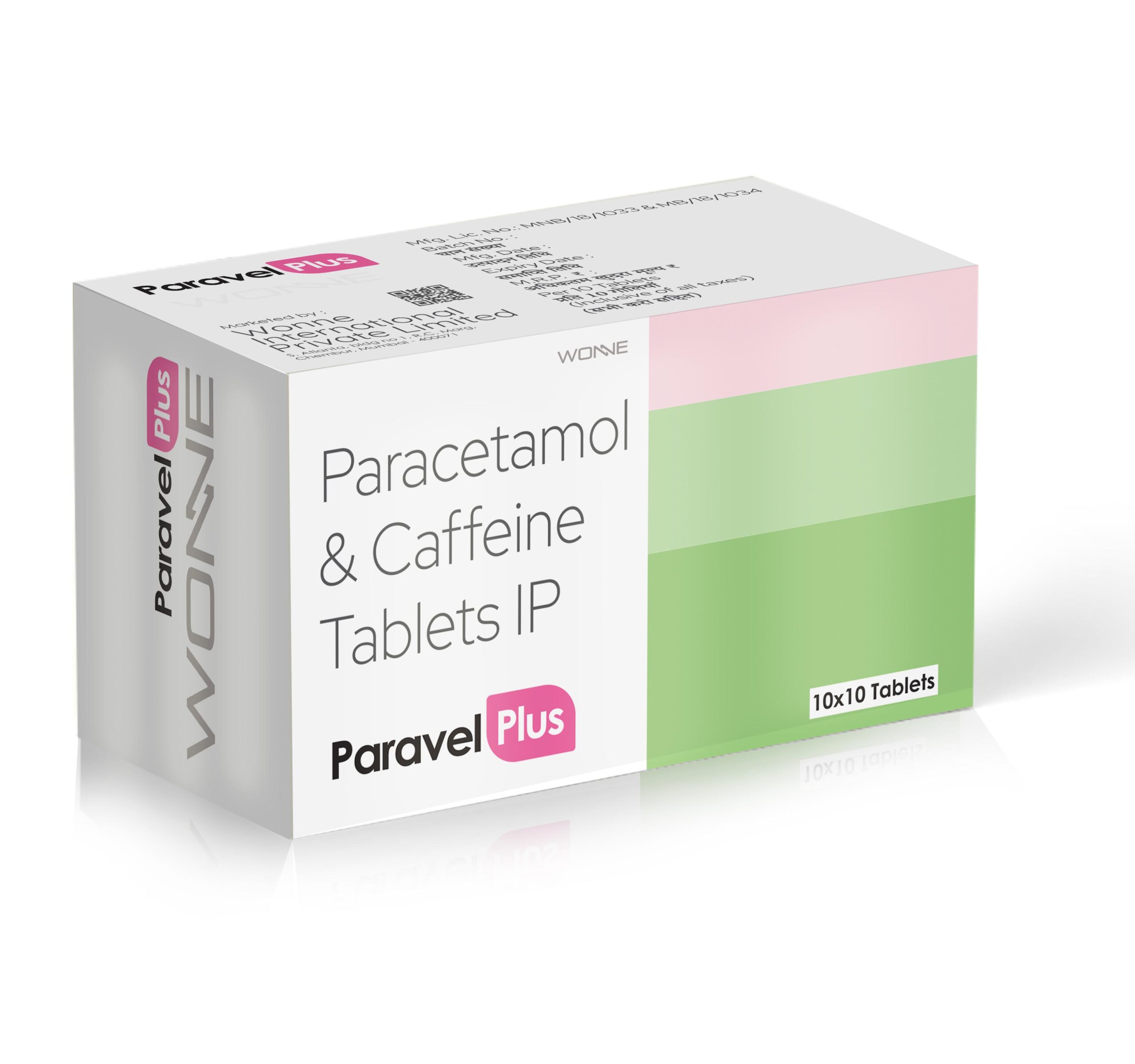 Paracetamol & Caffeine Tablets