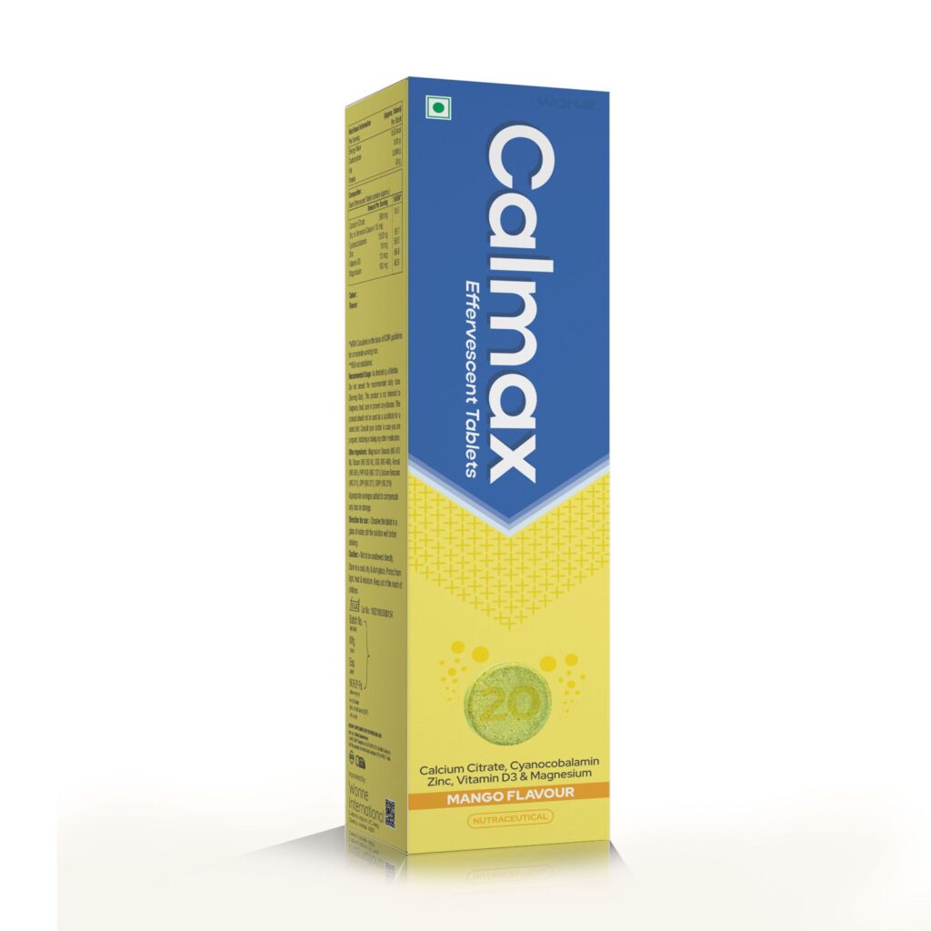Calmax Effervescent Tablets Mango Flavour – Calmax Effervescent Tablets ...
