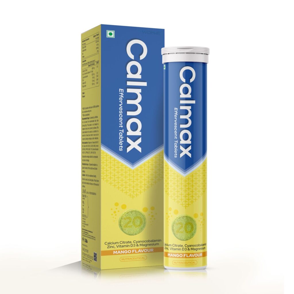 Calmax Effervescent Tablets Mango Flavour – Calmax Effervescent Tablets ...