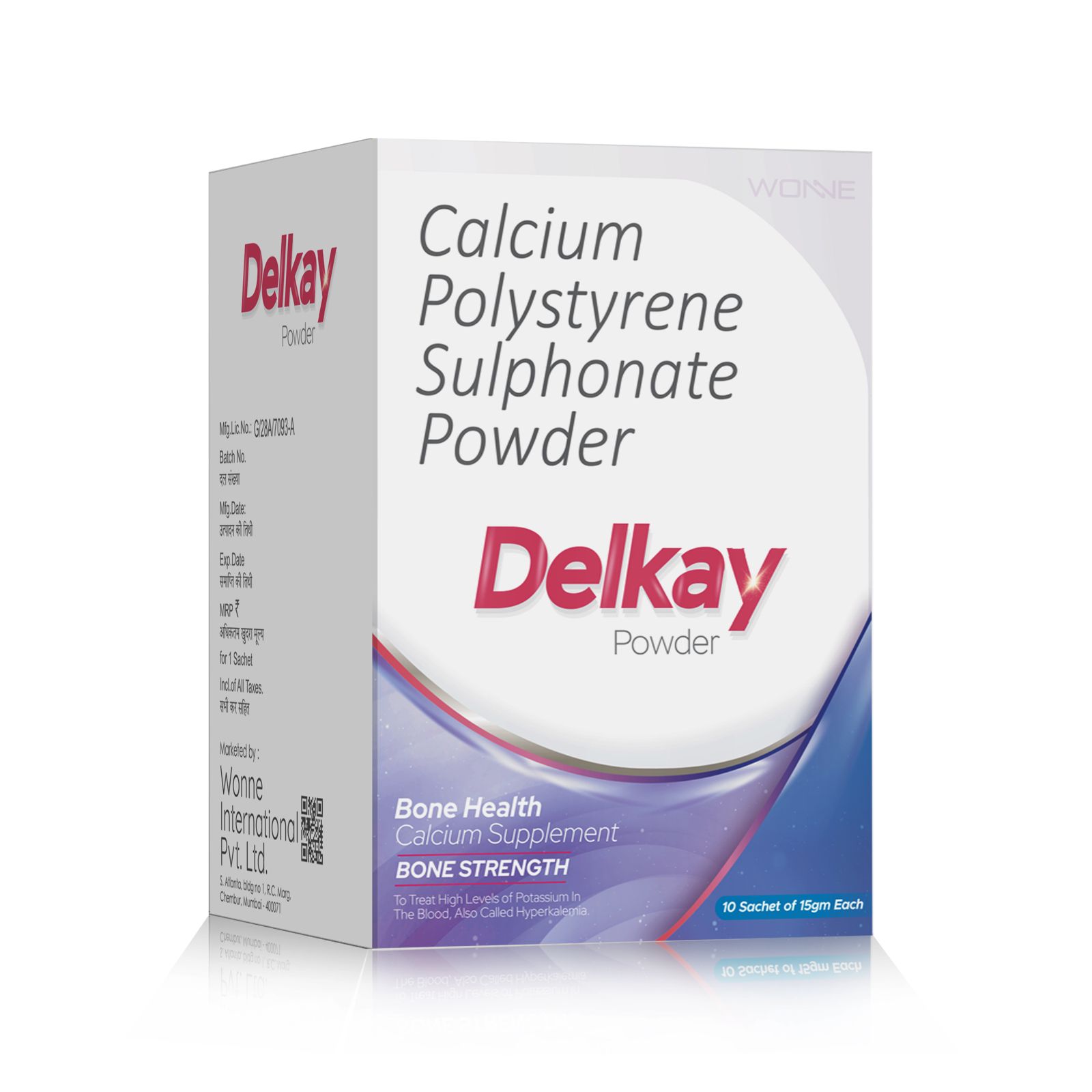 Calcium Polystyrene Sulphonate Powder - Delkay Powder