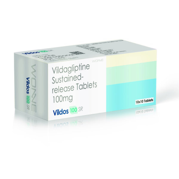Vildagliptine Sustained Release Tablets 100 mg - Vildos 100 Sr Tablets