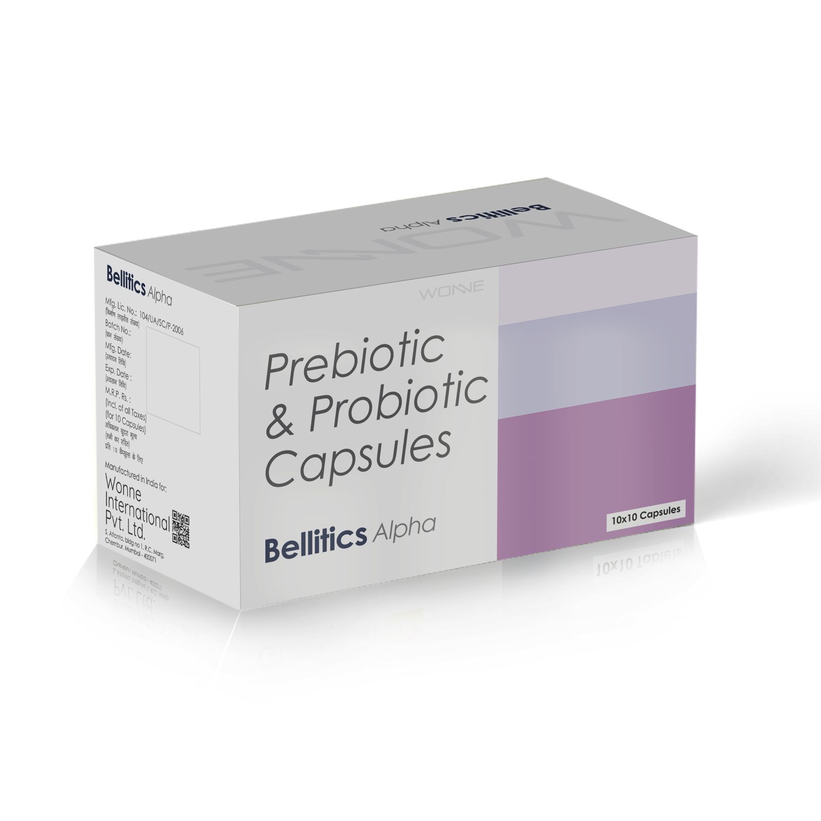 Prebiotic & probiotics Capsules