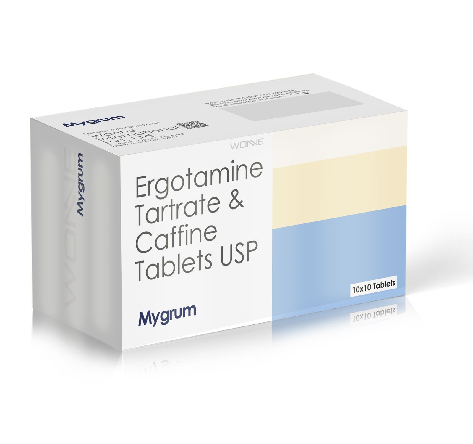 Ergotamine Tartrate & Caffine Tablets