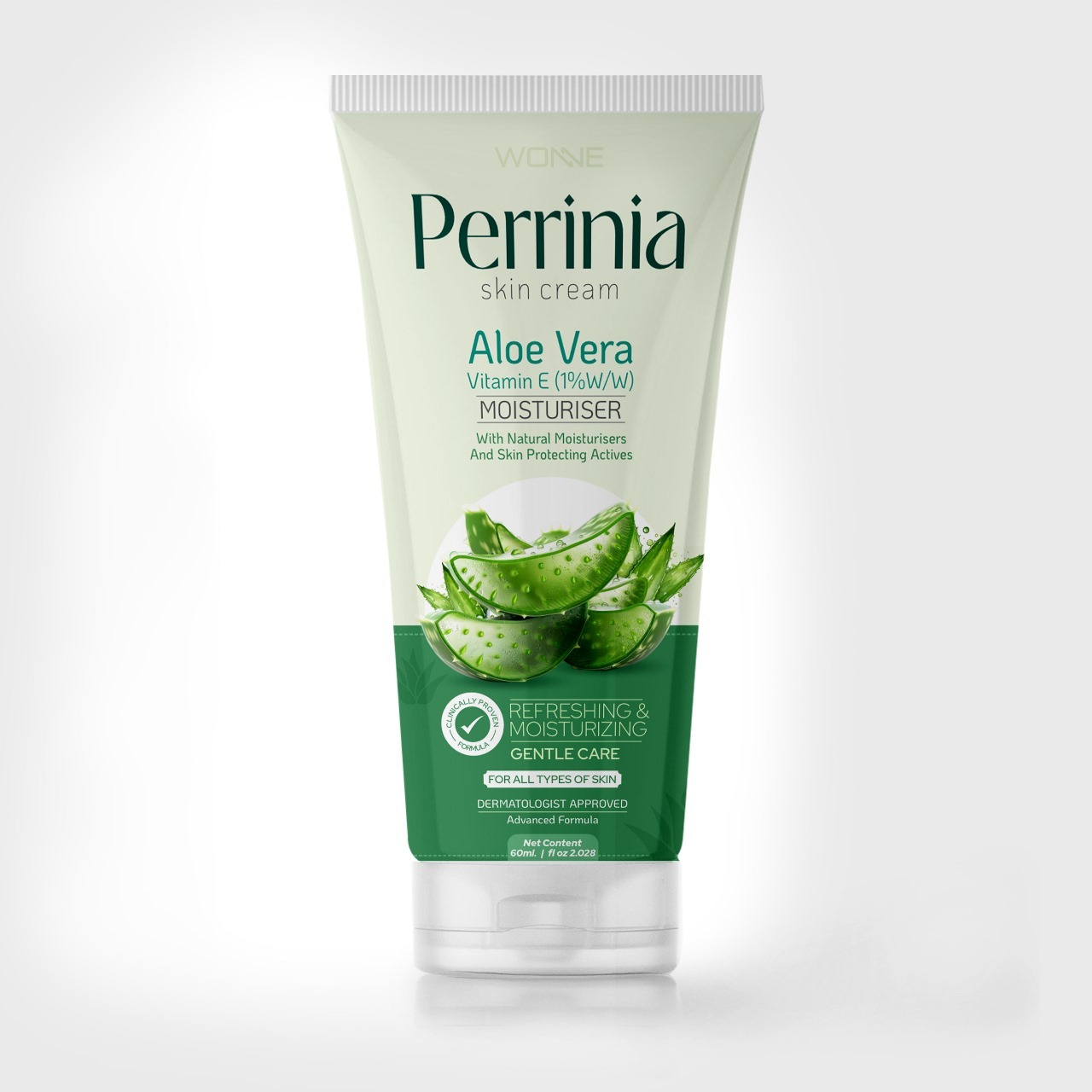 PERRINIA Aloe Vera Extract & Vitamin E Skin Cream