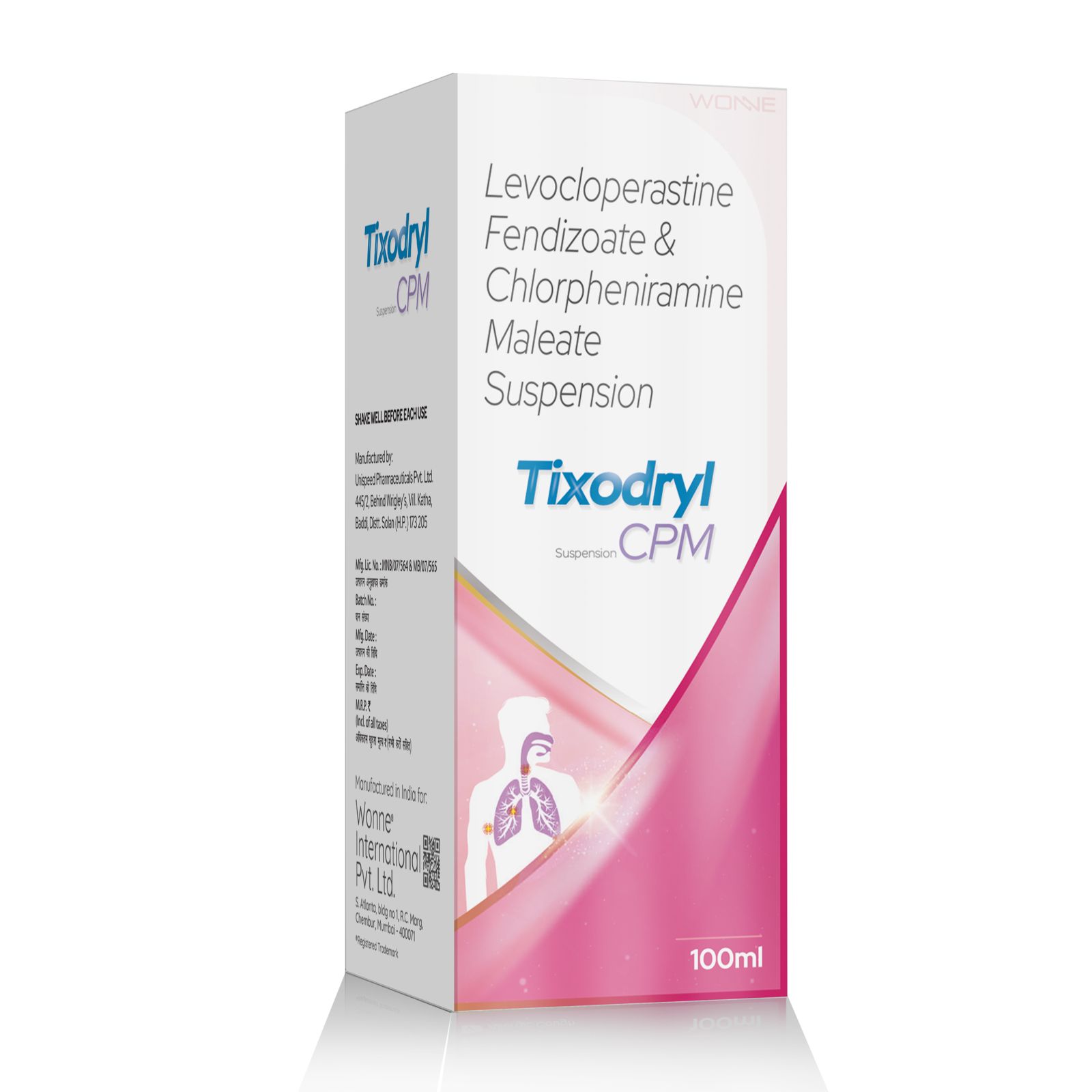 Levocloperastine Fendizoate & Chlorpheniramine Meleate Suspension