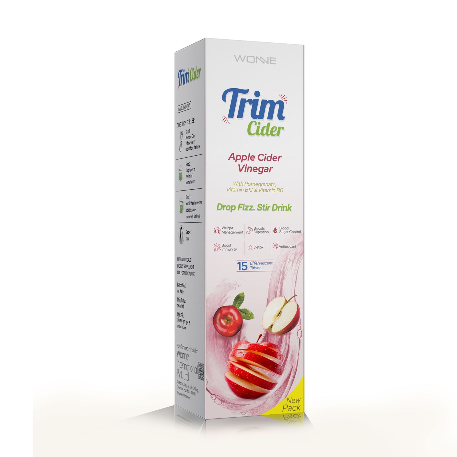 Apple Cider Vinegar Effervescent Tablets