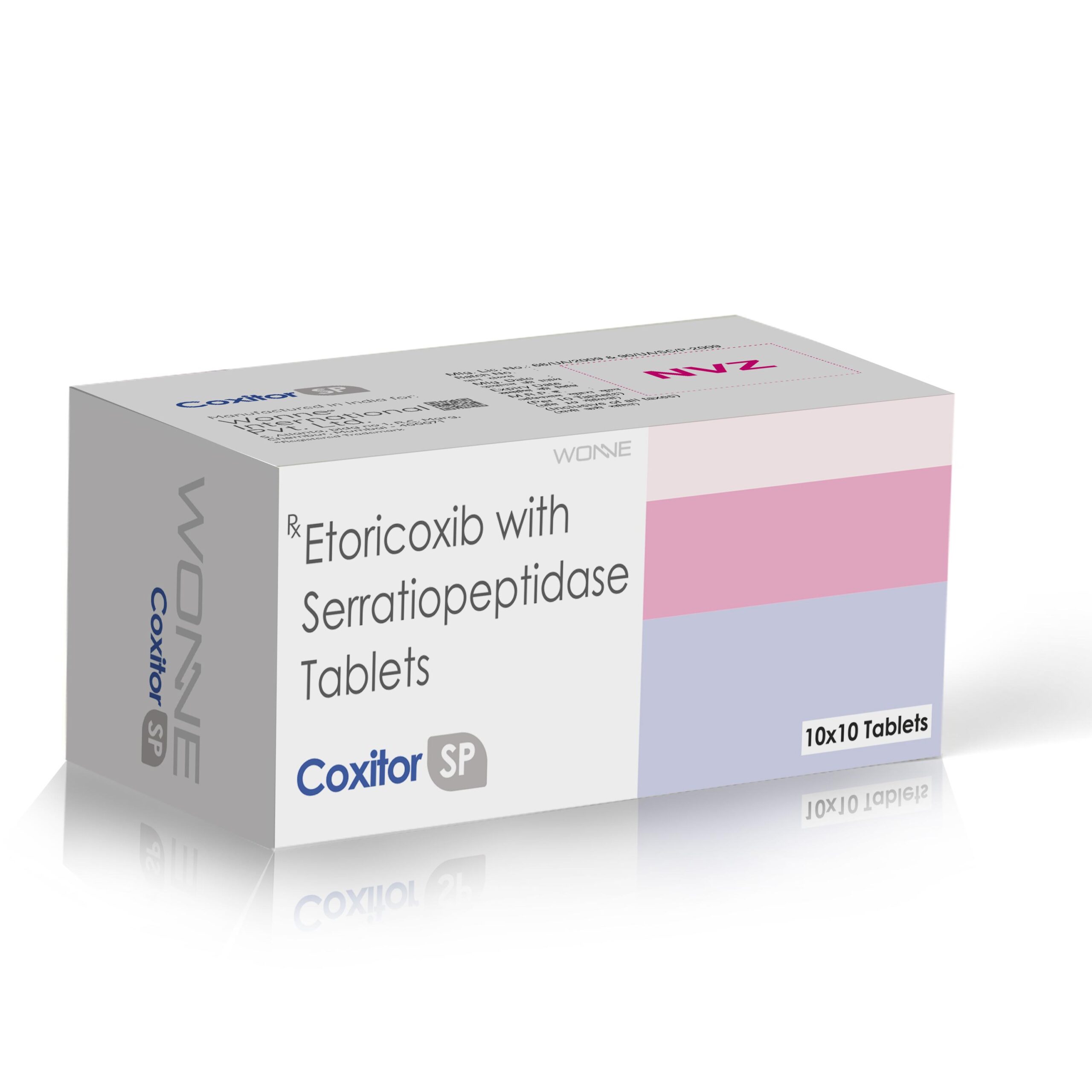 Etoricoxib and Serratiopeptodase Tablets