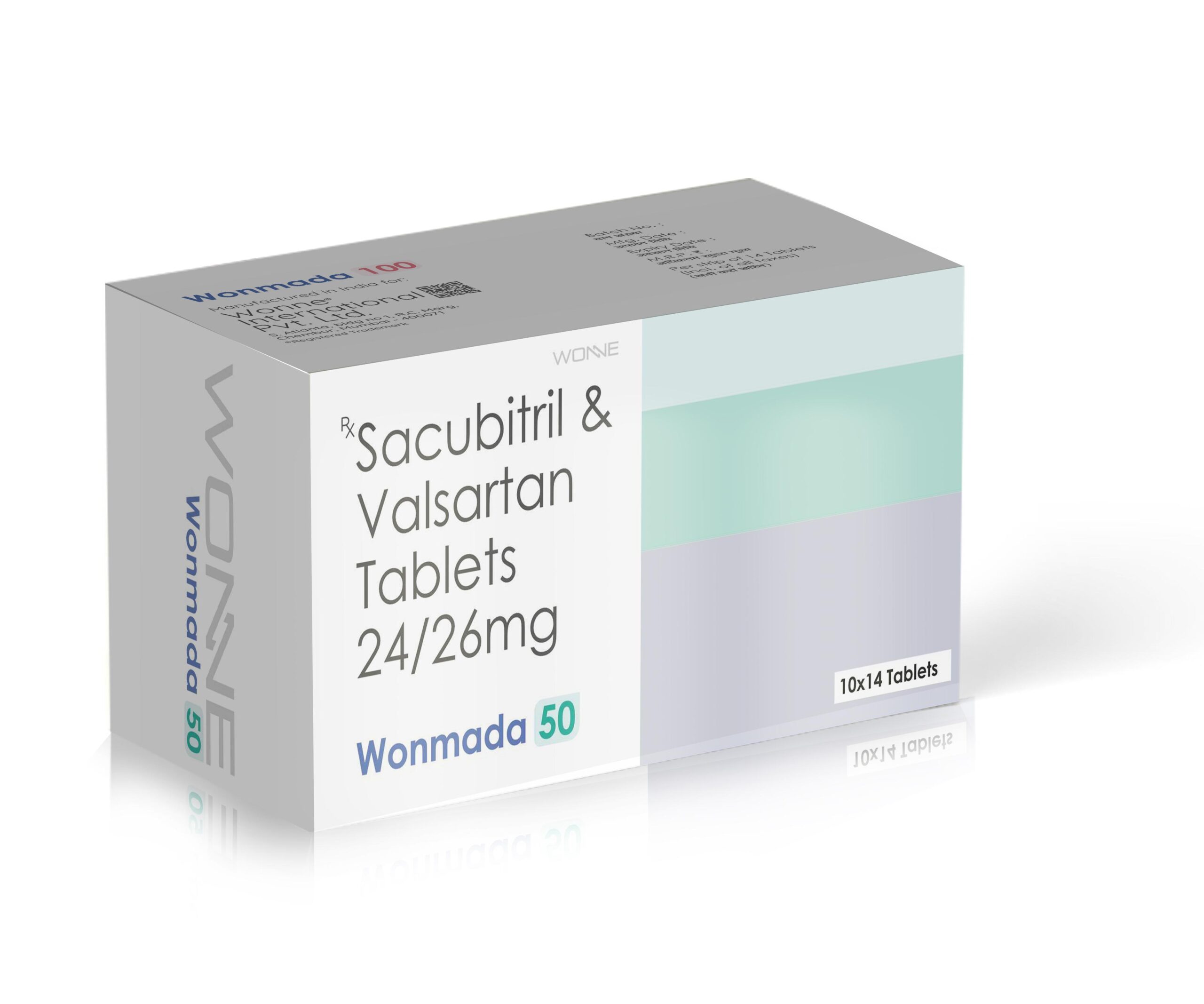 Sacubitril & Valsartan Tablets 24/26MG
