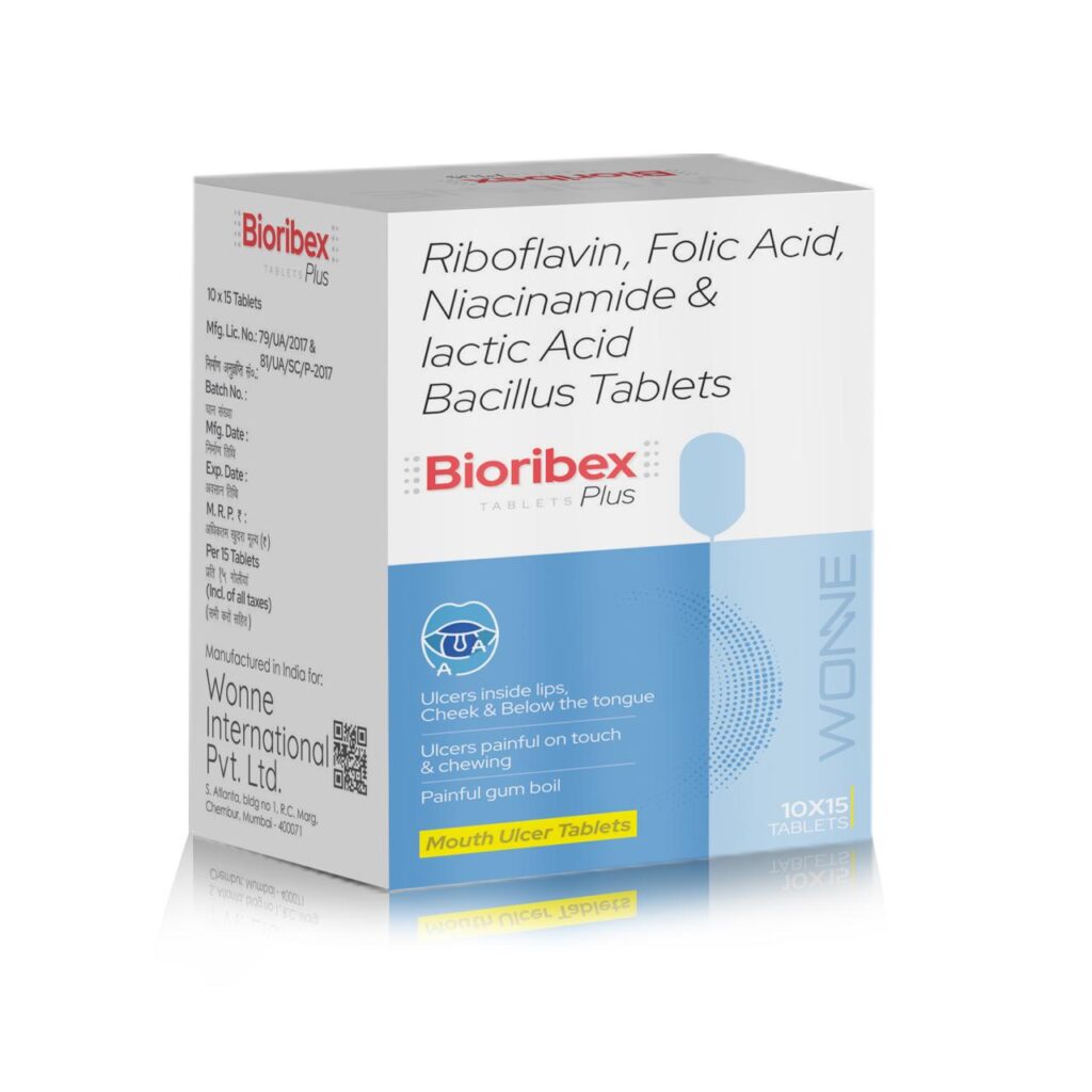 Riboflavin, Folic Acid Niacinamide & Lactic Acid Bacillus Tablets ...