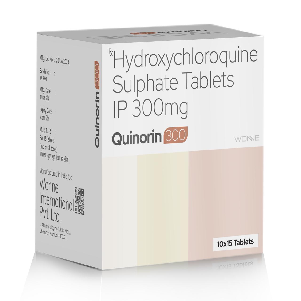 Hydroxychloroquine Sulphate Tablets IP 300Mg