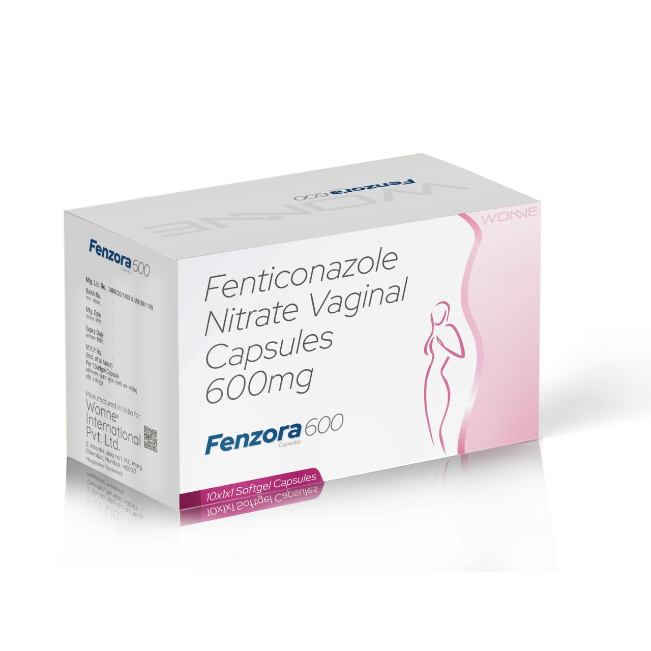 Fenticonazole Nitrate Vaginal Capsules 600Mg - Wonne International