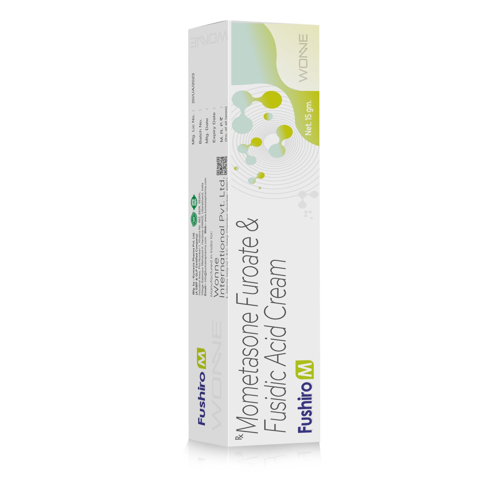 Mometasone Furoate & Fusidic Acid Cream - Fushiro M - Wonne International