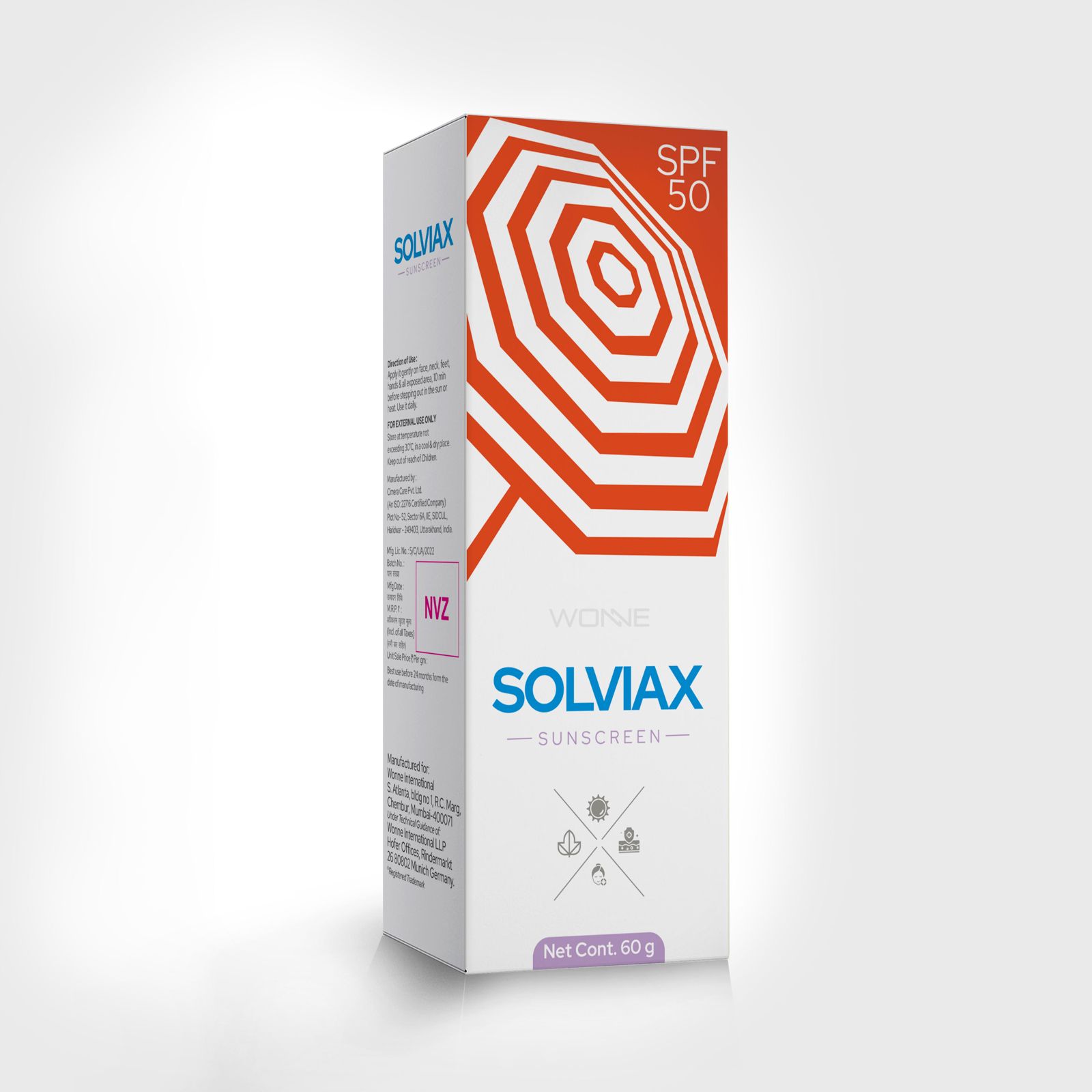 Disodium EDTA & Allantoin, Ultrez 21 Sunscreen SPF 50