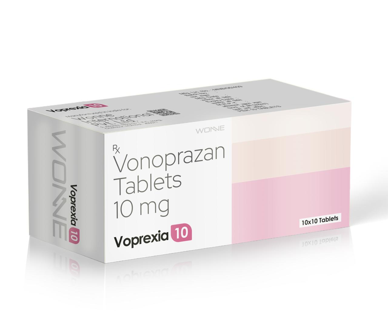 Vonoprazan Tablets 10Mg - VOPREXIA 10 Tablets - Wonne International