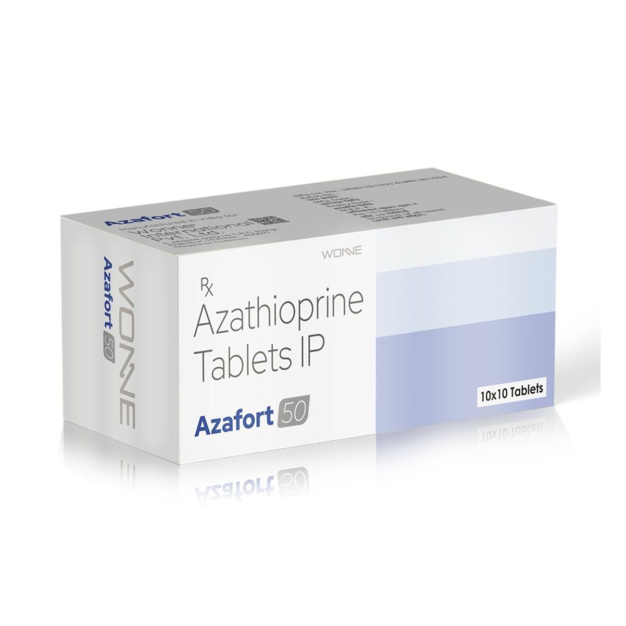 Azathioprine Tablets IP 50MG - AZAFORT 50 Tablets - Wonne International