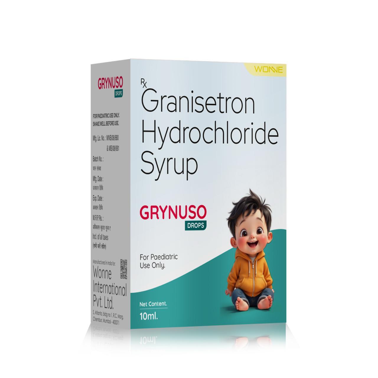 Granisetron Hydrochloride Syrup - GRYNUSO Drops - Wonne International