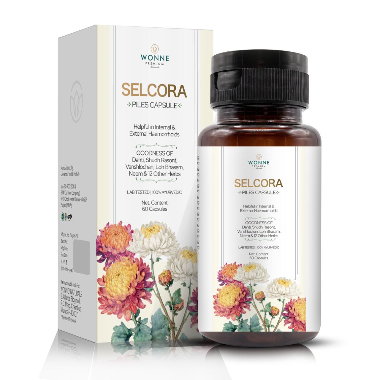 Selcora Capsule – Ayurvedic Capsule for Haemorrhoids